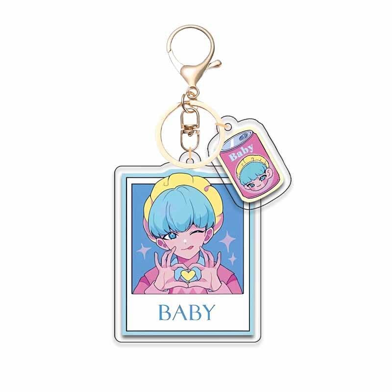 KPop Demon Hunters Acrylic Keychain: Baby w/Tag
