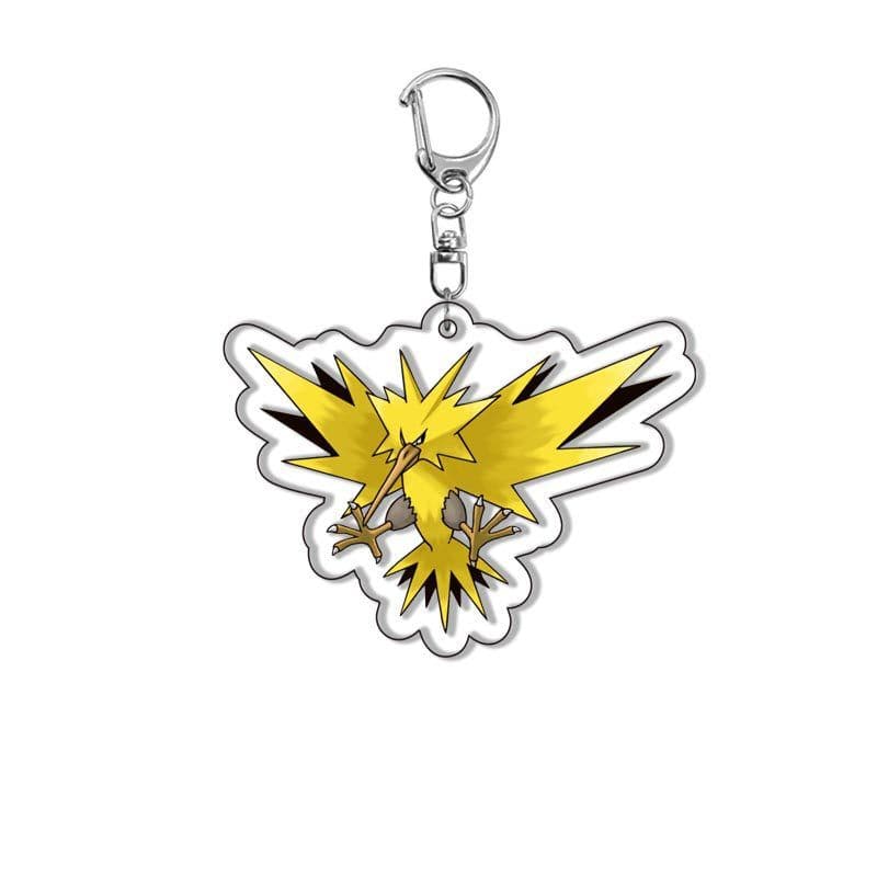 Pokemon Acrylic Keychain: Zapdos