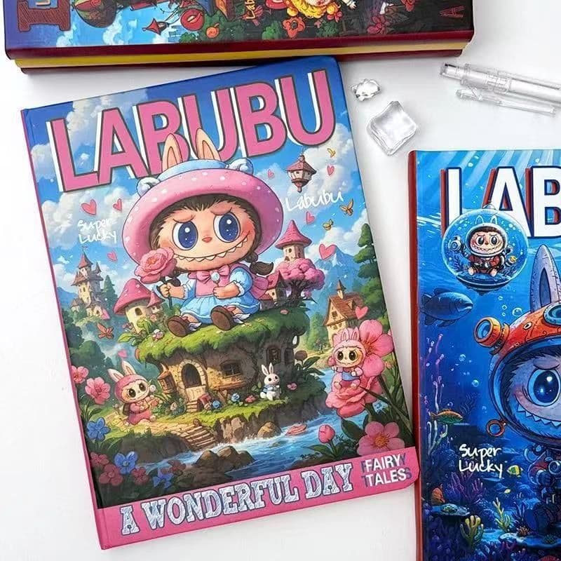 LABUBU A5 notebook: Rose Garden