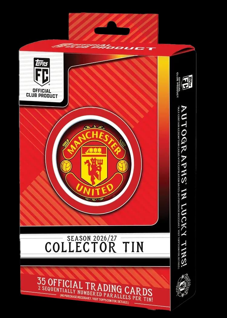 Topps Manchester United 2026/27 Soccer Collector Tin