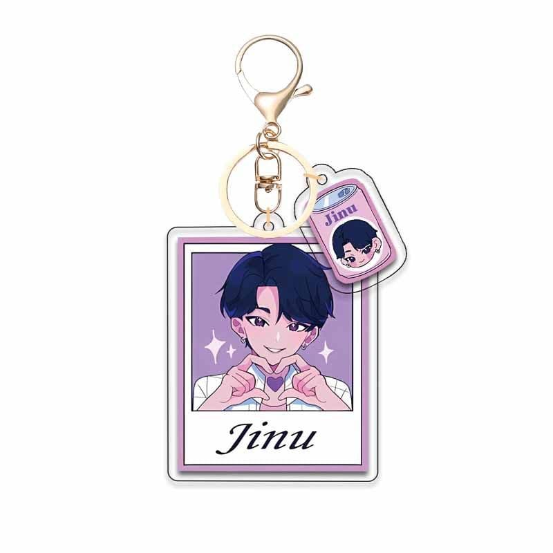 KPop Demon Hunters Acrylic Keychain: Jinu w/Tag