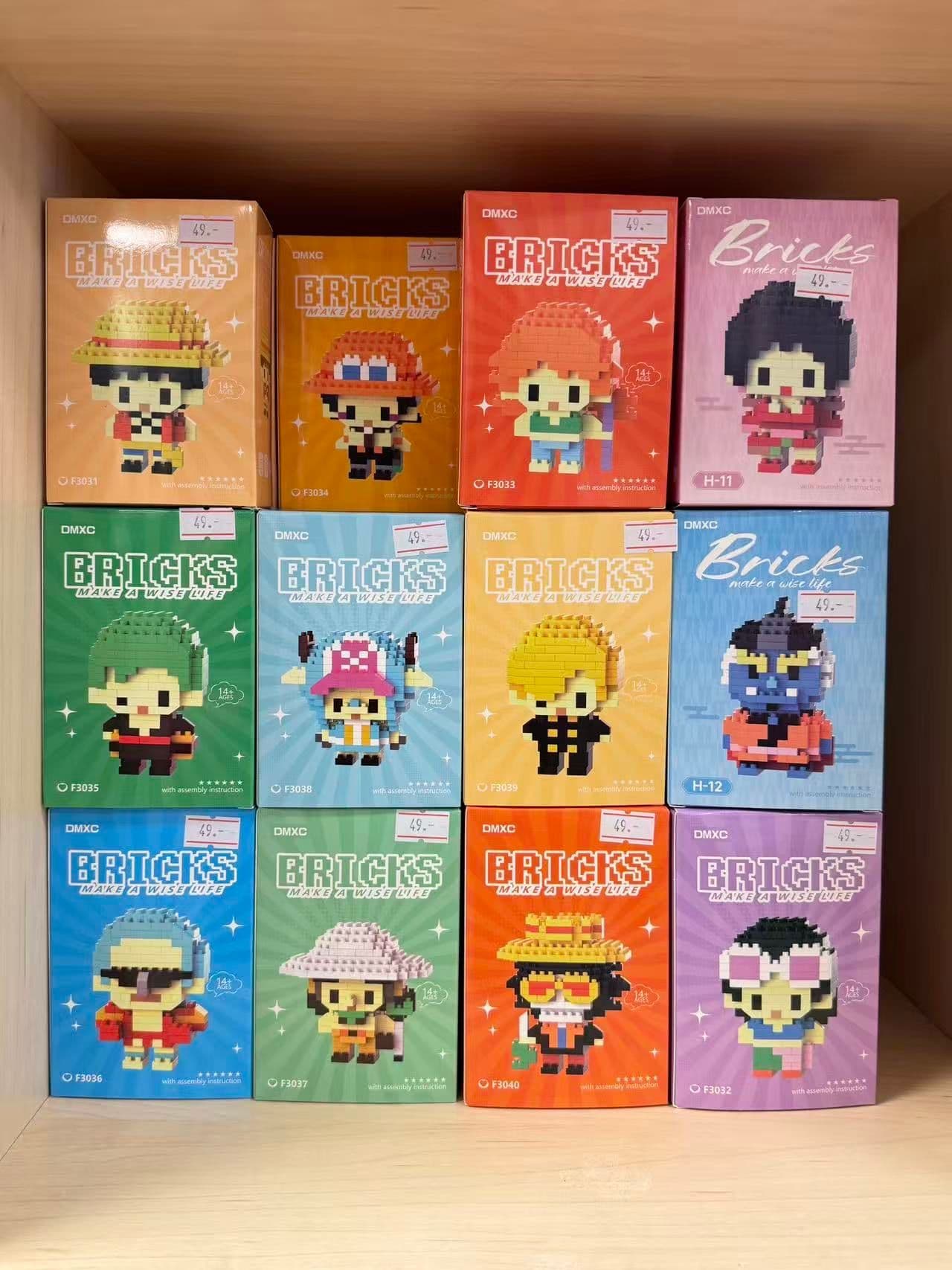 One Piece Mini Building Blocks