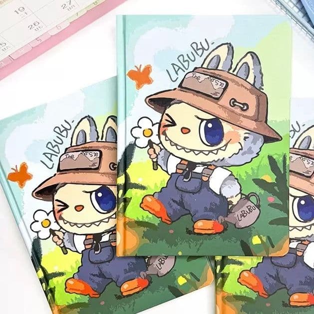 LABUBU A5 notebook: Spring Trip