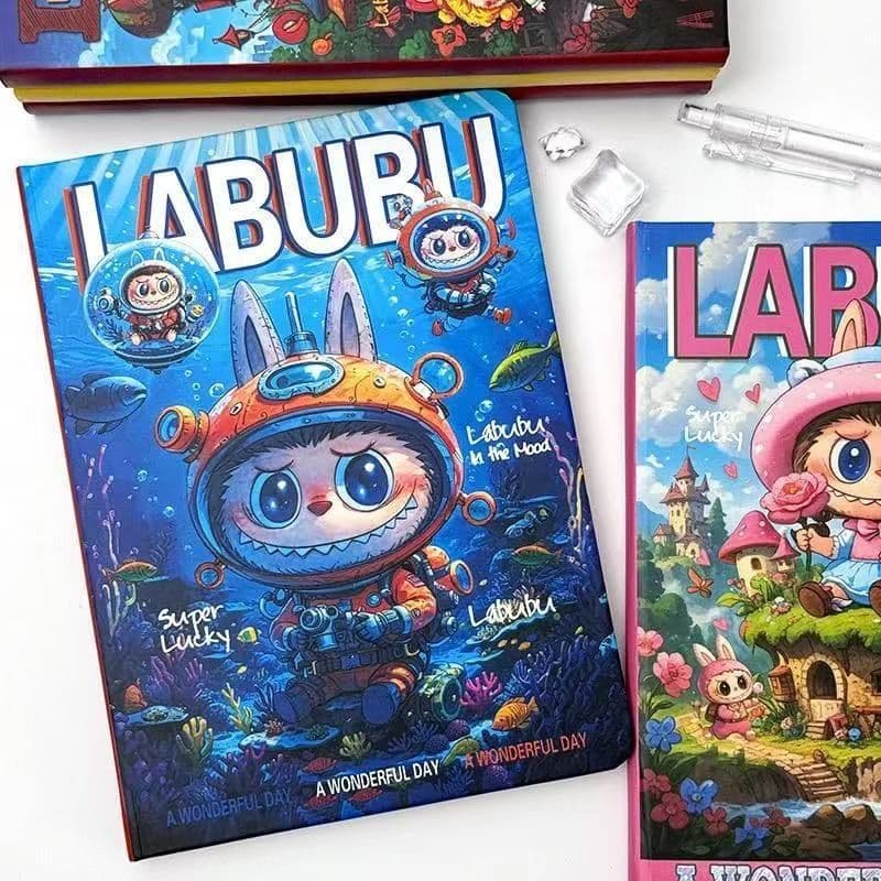 LABUBU A5 notebook: Underwater World