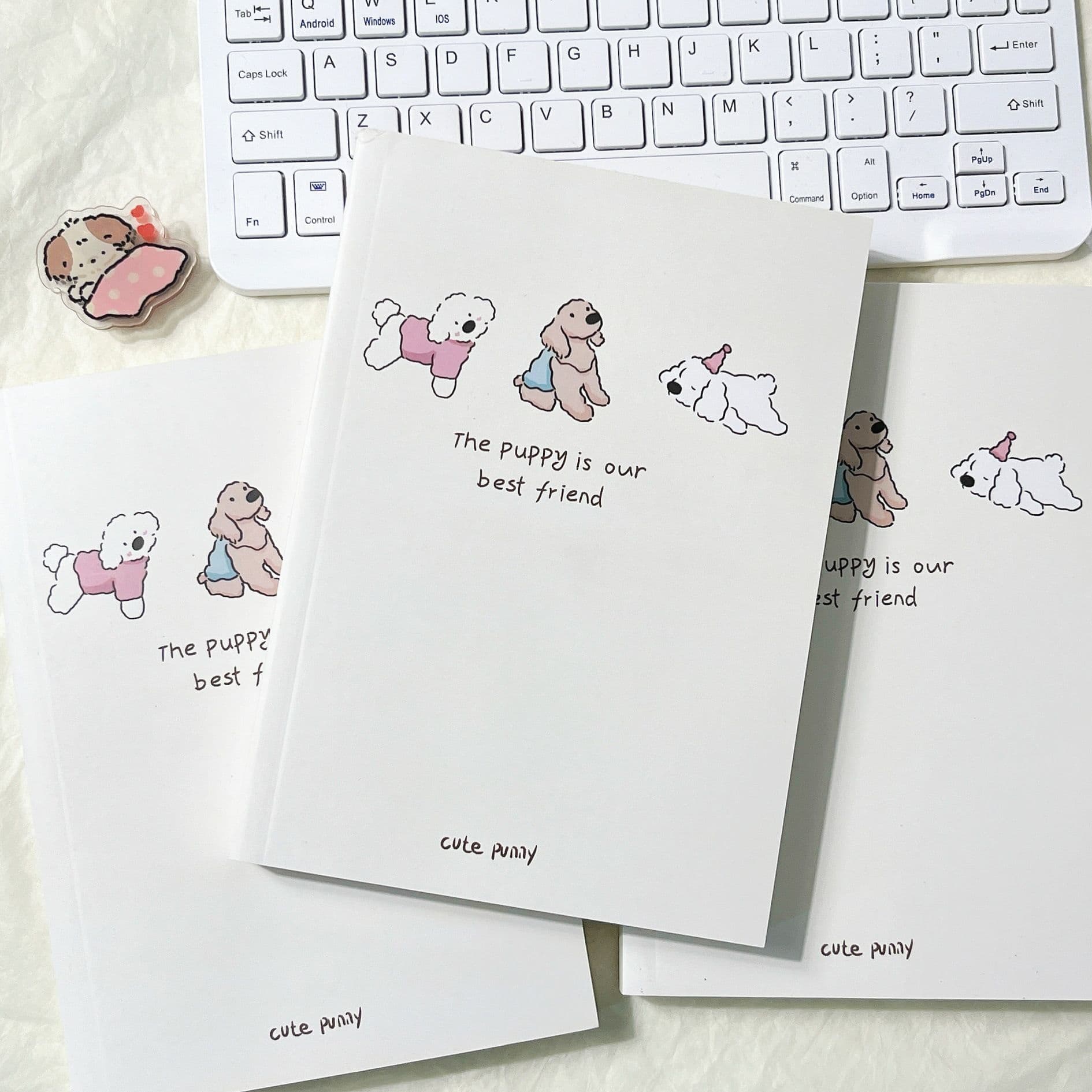 Puppet is our best friend A5 notebook