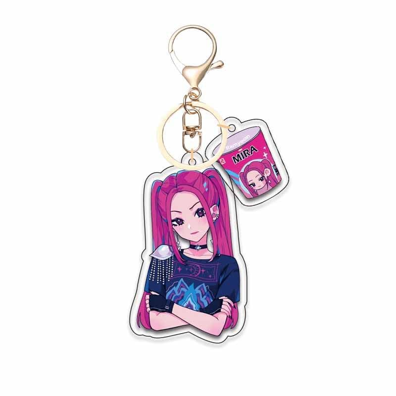 KPop Demon Hunters Acrylic Keychain: Mira w/Tag