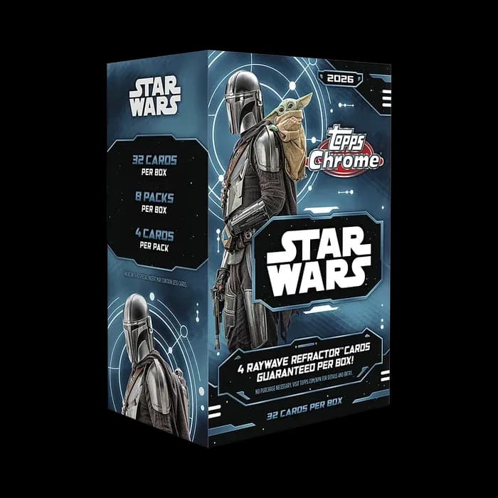 Topps Star Wars Chrome 2026 Value Box